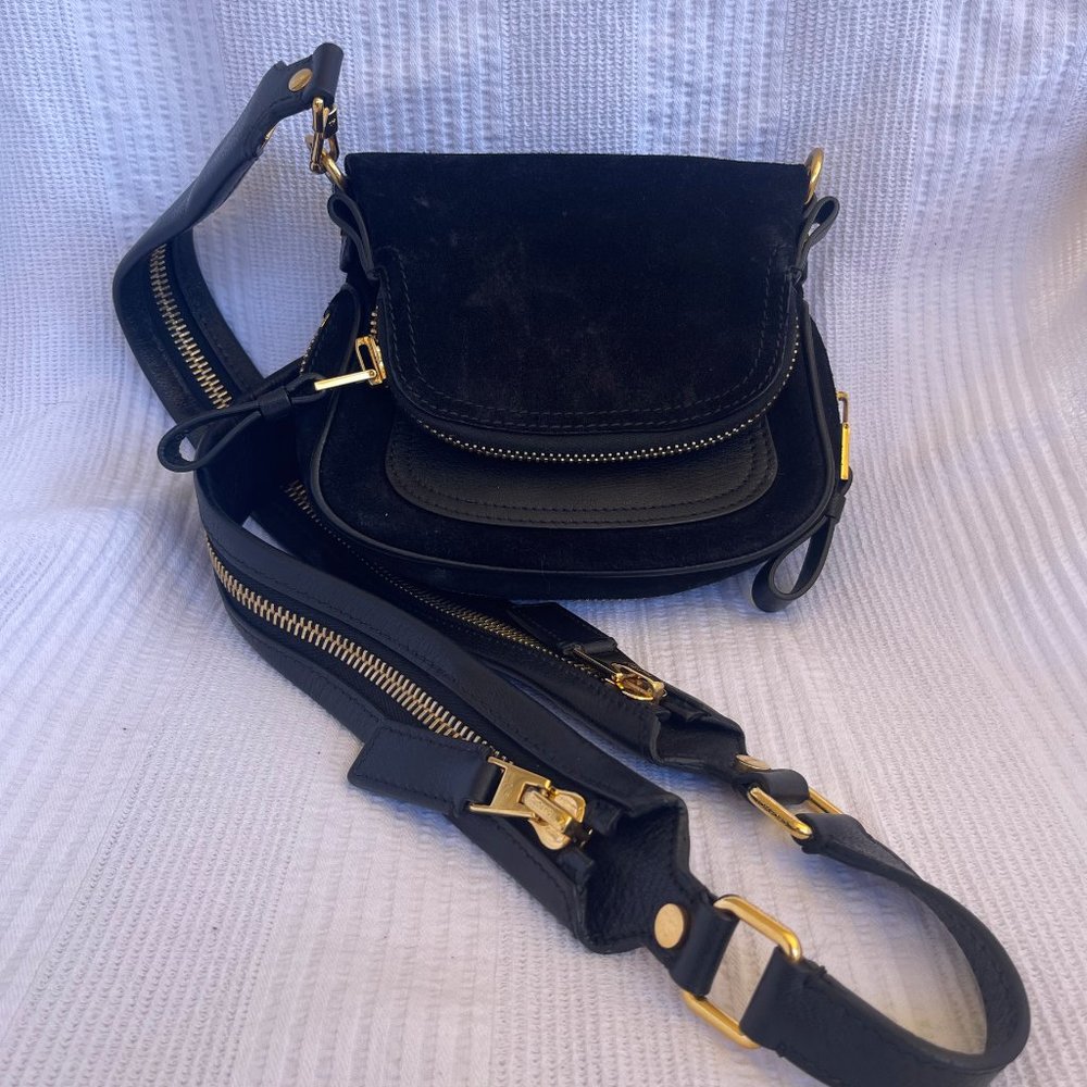 Tom Ford | Mini Jennifer Suede Crossbody Bag